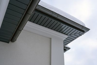 Brightened Soffits After Cleaning